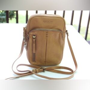 American leather Co. cross body bag